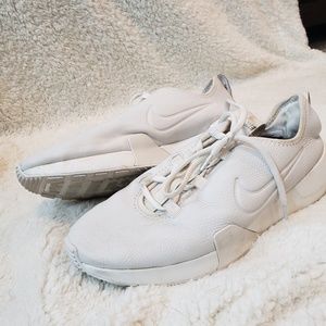 White Nike shoes